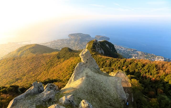View from Mount Epomeo