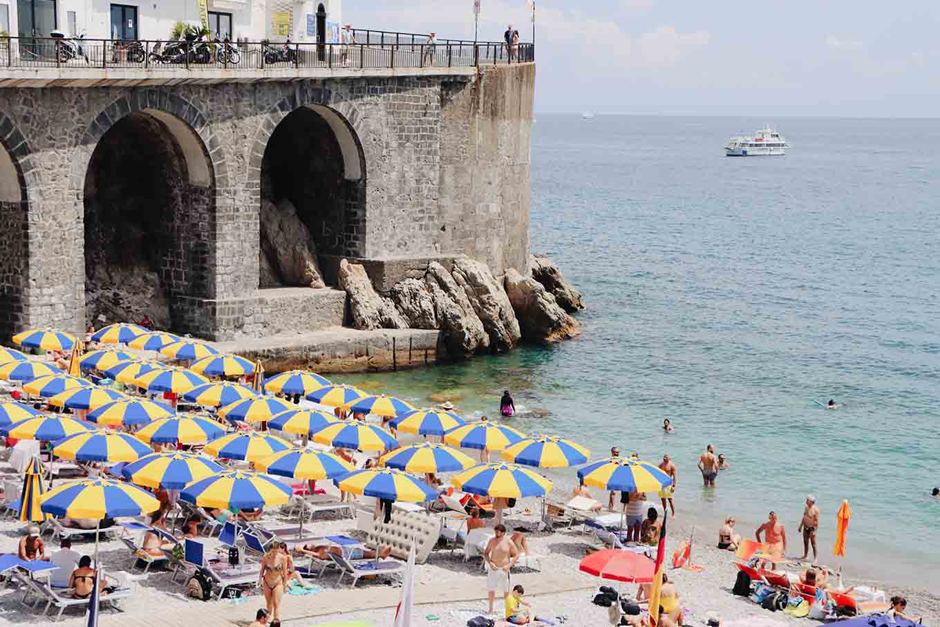 Marina Grande beach, Amalfi
