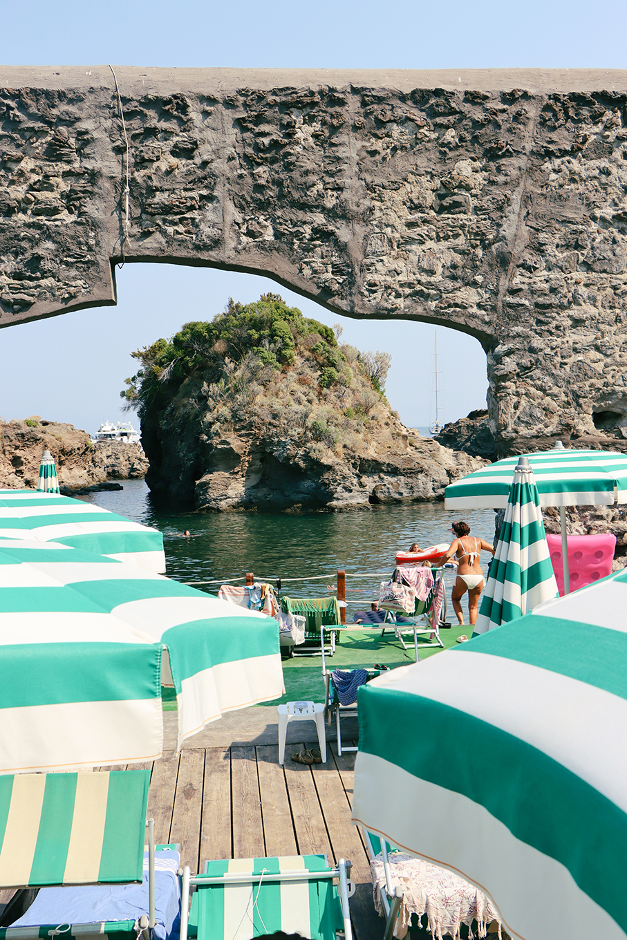 Coco Mare beach club, Ischia