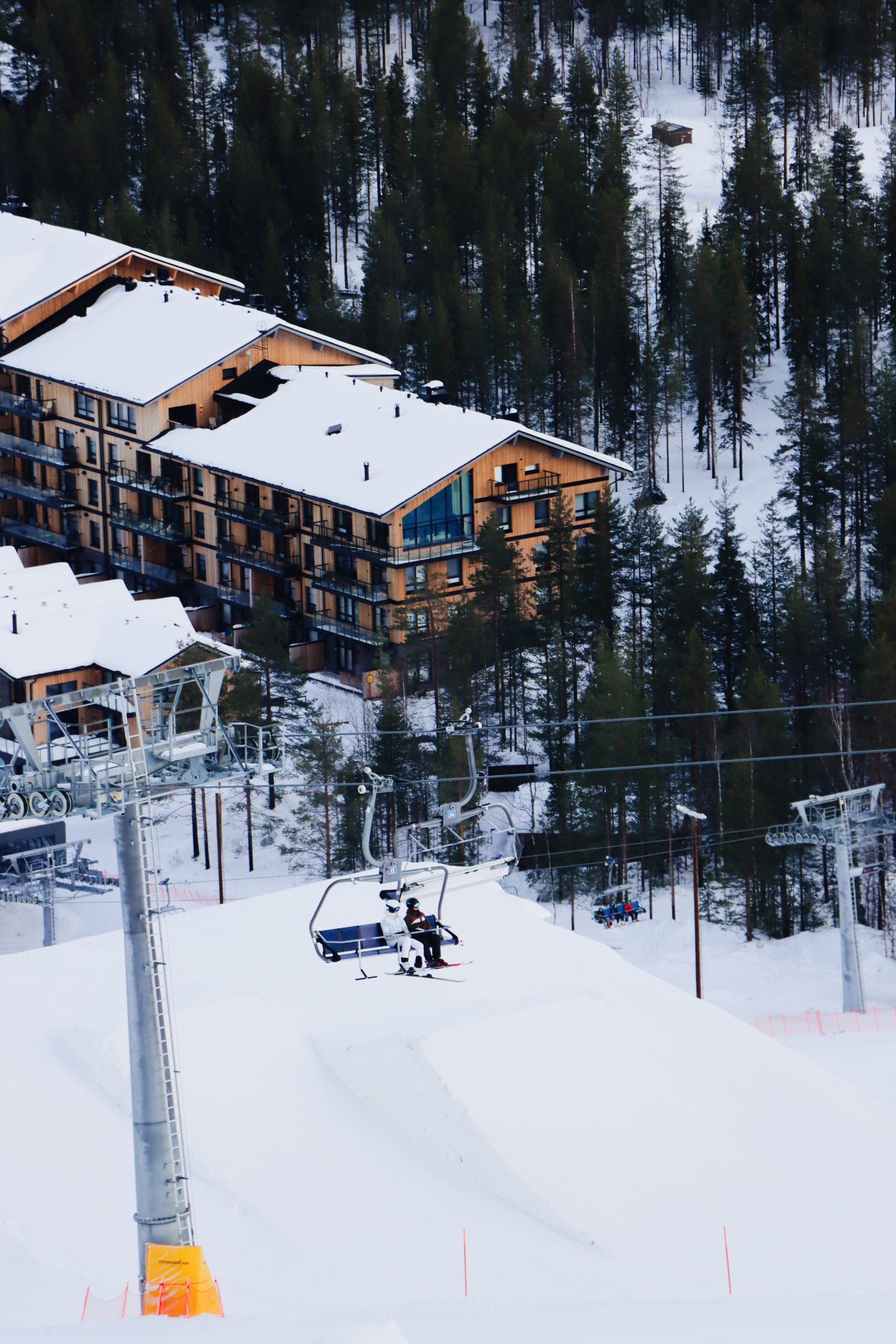 Skiing in Levi