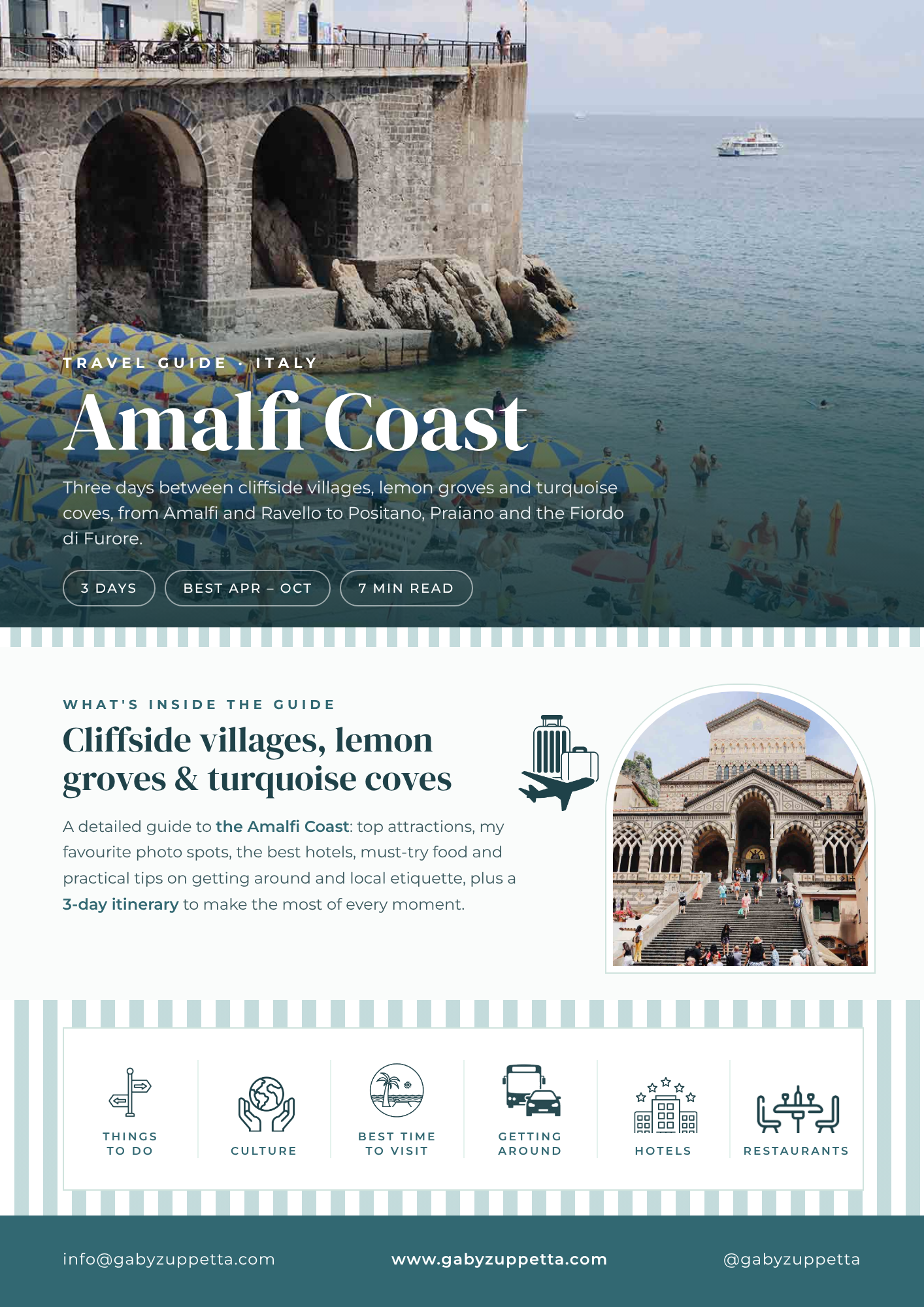 Amalfi Coast travel guide