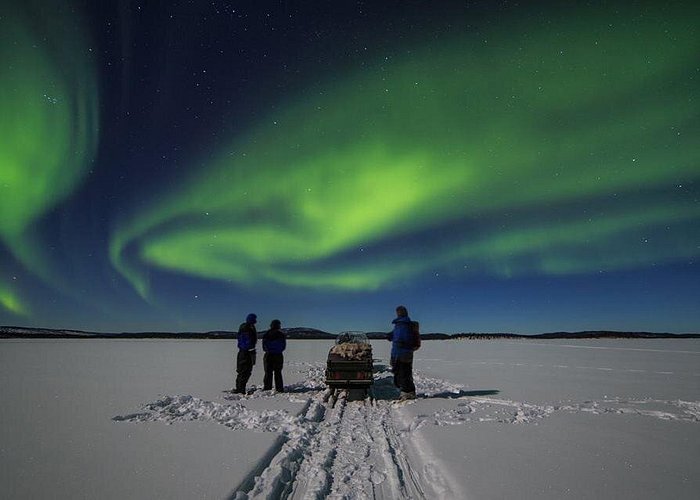 Lake Inari near Ivalo